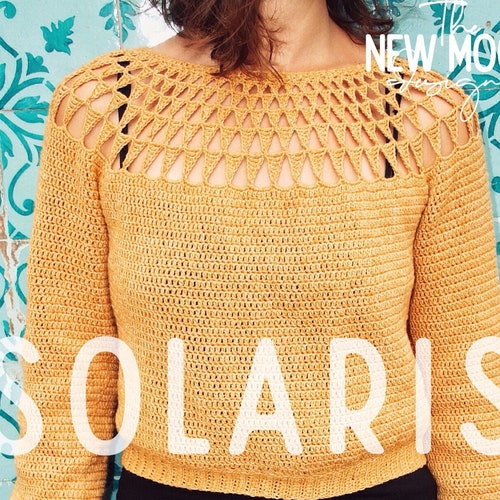 AUTUMNIA Crochet Sweater Pattern Etsy