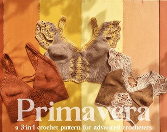 PRIMAVERA TOP 3-in-1 Crochet Pattern