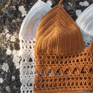 EMPRESS Crop Top Crochet Pattern image 4