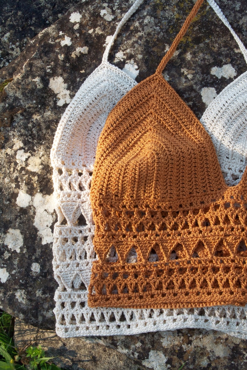 EMPRESS Crop Top Crochet Pattern image 4