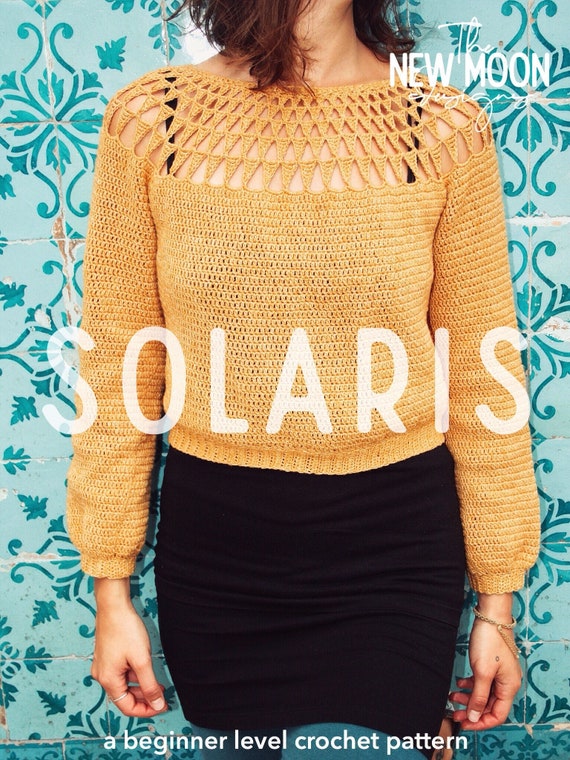 bentley sweater crochet pattern