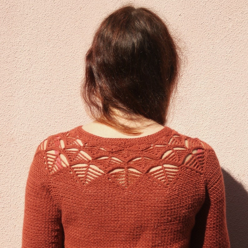 AUTUMNIA Crochet Sweater Pattern Etsy