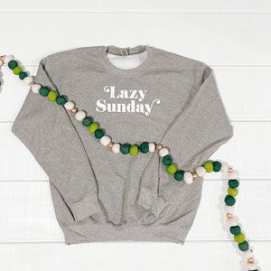 Bluza z nadrukiem „Leniwa niedziela”
