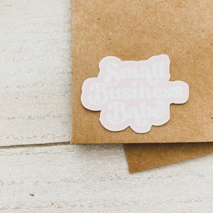 Small Business Babe Sticker