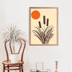 Cat Tails Print,printable Wall Art,printable Art,instant Download,70's ...