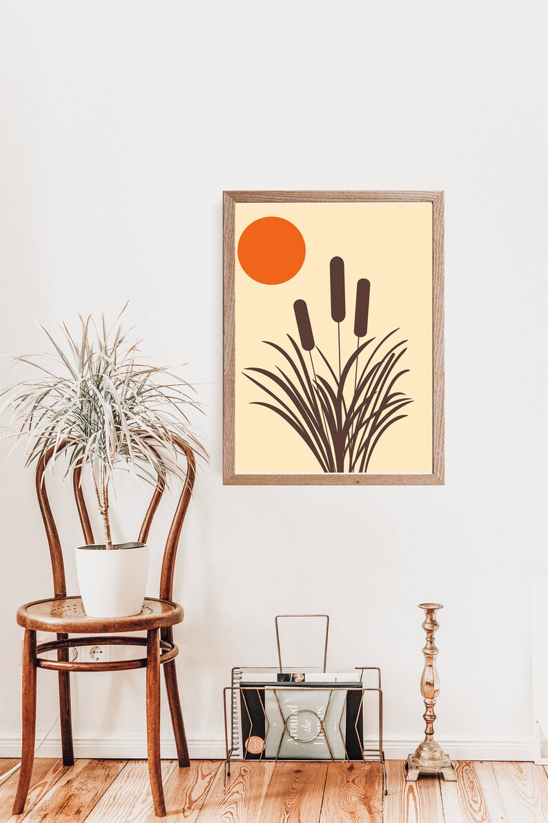 Cat Tails Printprintable Wall Artprintable Artinstant Etsy