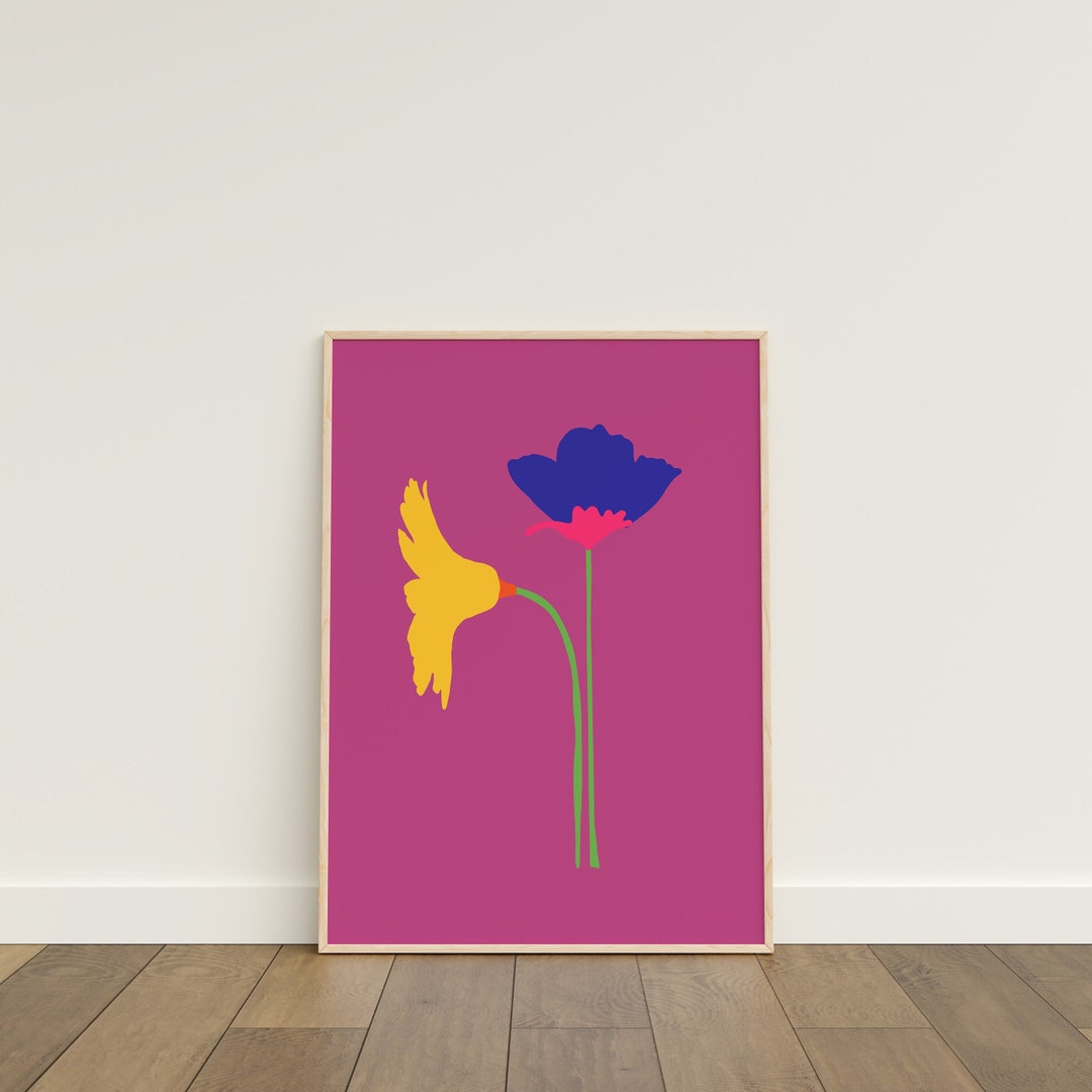 Elegend 9-teilige Retro Wandkunst | Disco 70er Jahre Poster Set 20x25cm