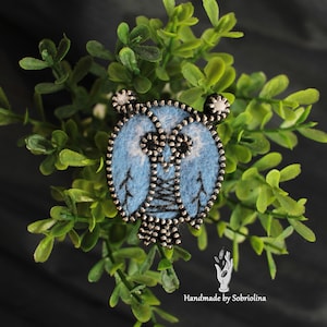 Owl brooch / Handmade brooch / Owl / Brooch / Best gift /