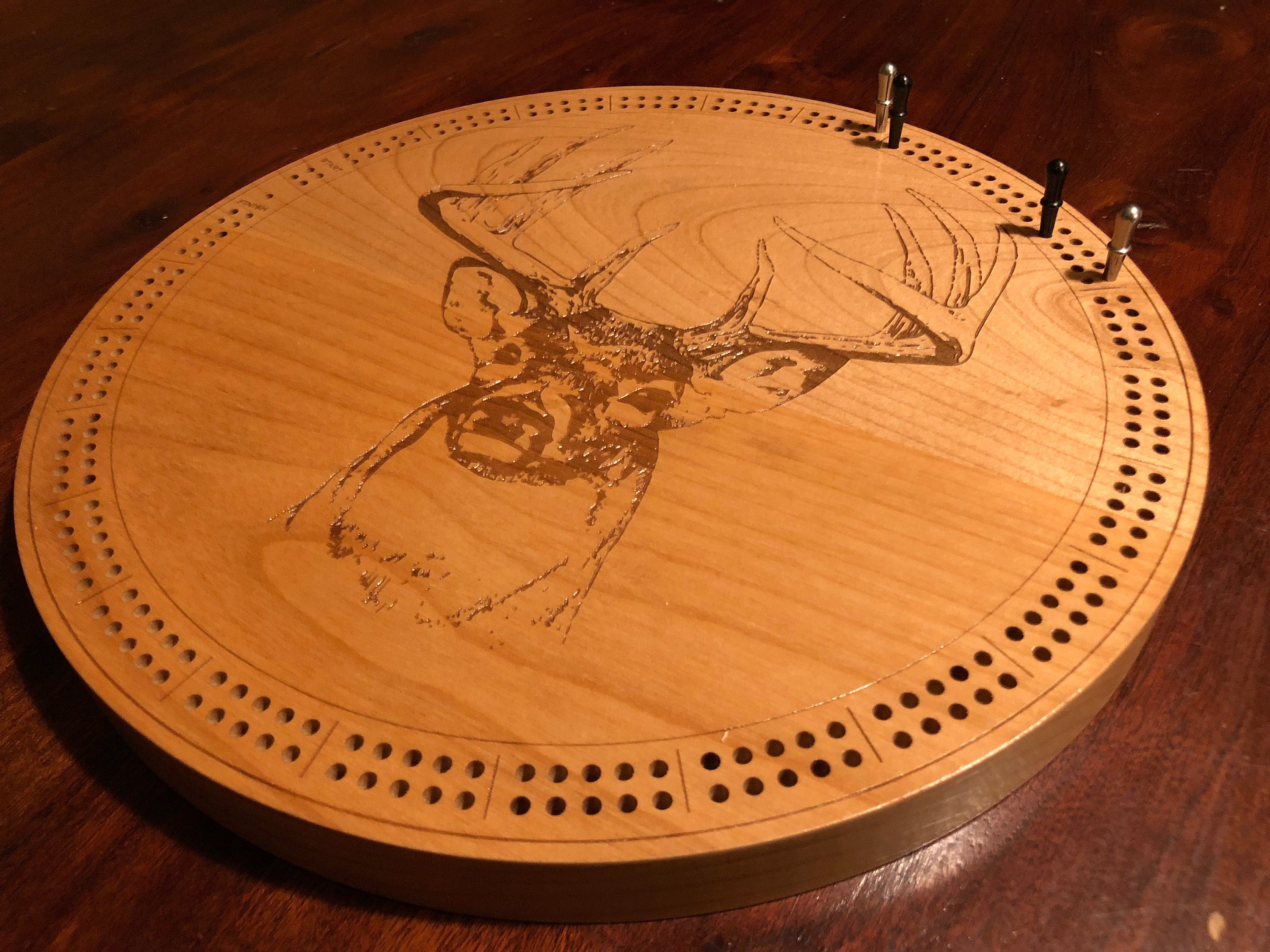 celtic-cribbage-board-cnc-project-youtube