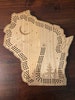 Up North Wisconsin Cribbage Board & Wall Display 