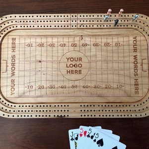 Tableau de cribbage personnalisé pour patinoire de hockey/stade de football et présentoir mural