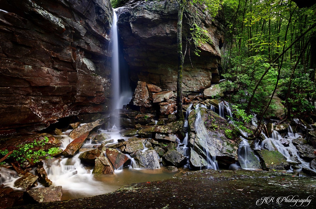 West Virginia Waterfall Etsy
