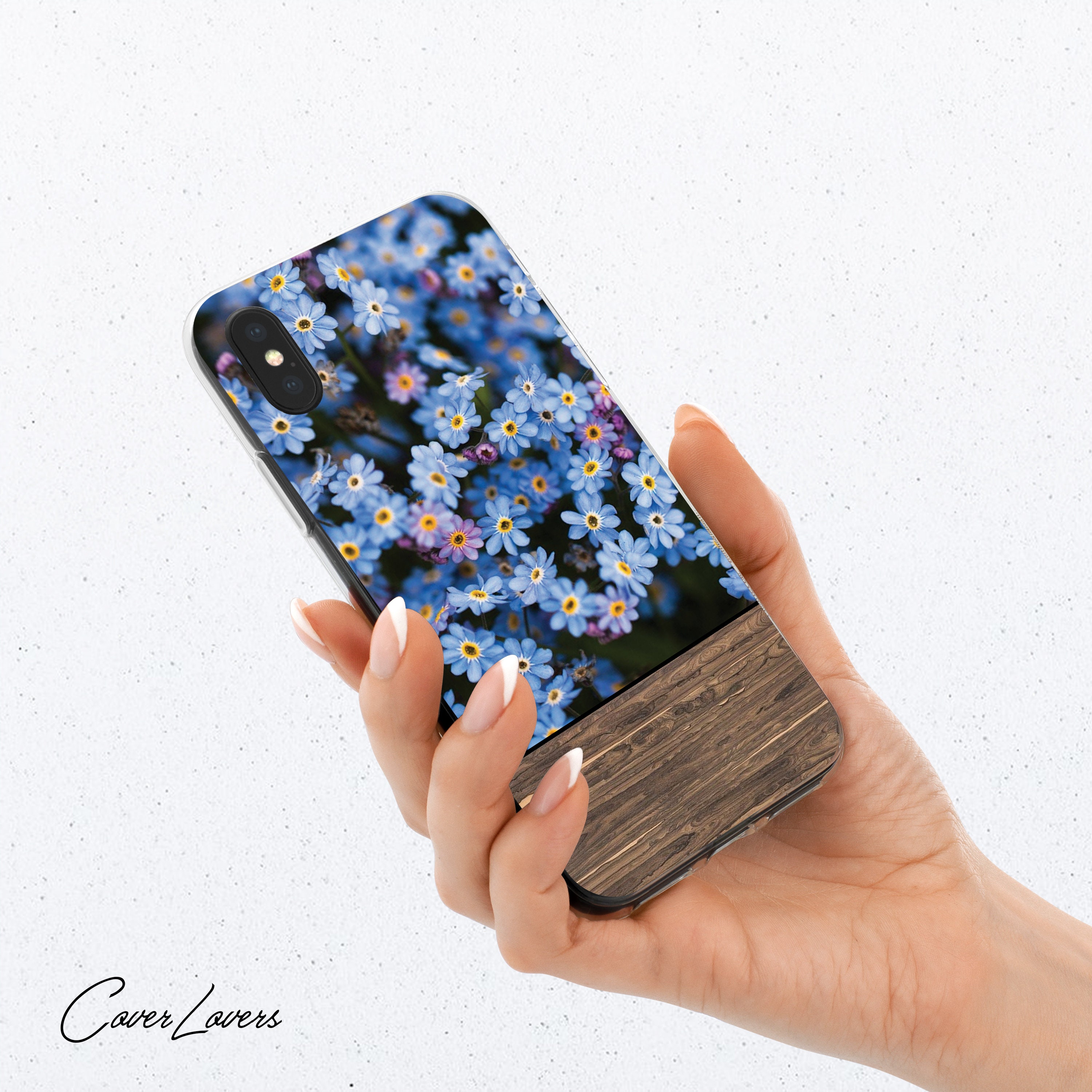 Blue Flowers iPhone 11 12 pro max case iPhone xs max case Etsy