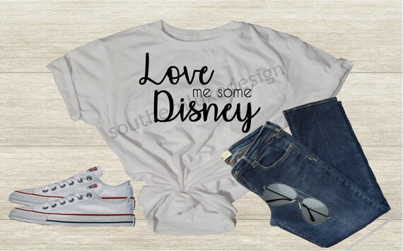 Love Me Some Disney Svg Cricut Cut File Silhouette Cut Etsy