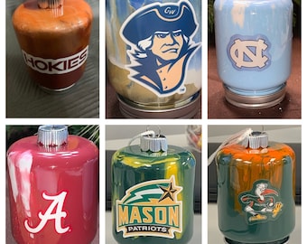 College Team Ornaments - Shipping Included