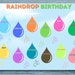 Classroom Birthday Board, Bulletin Board, Raindrop Board, Classroom ...