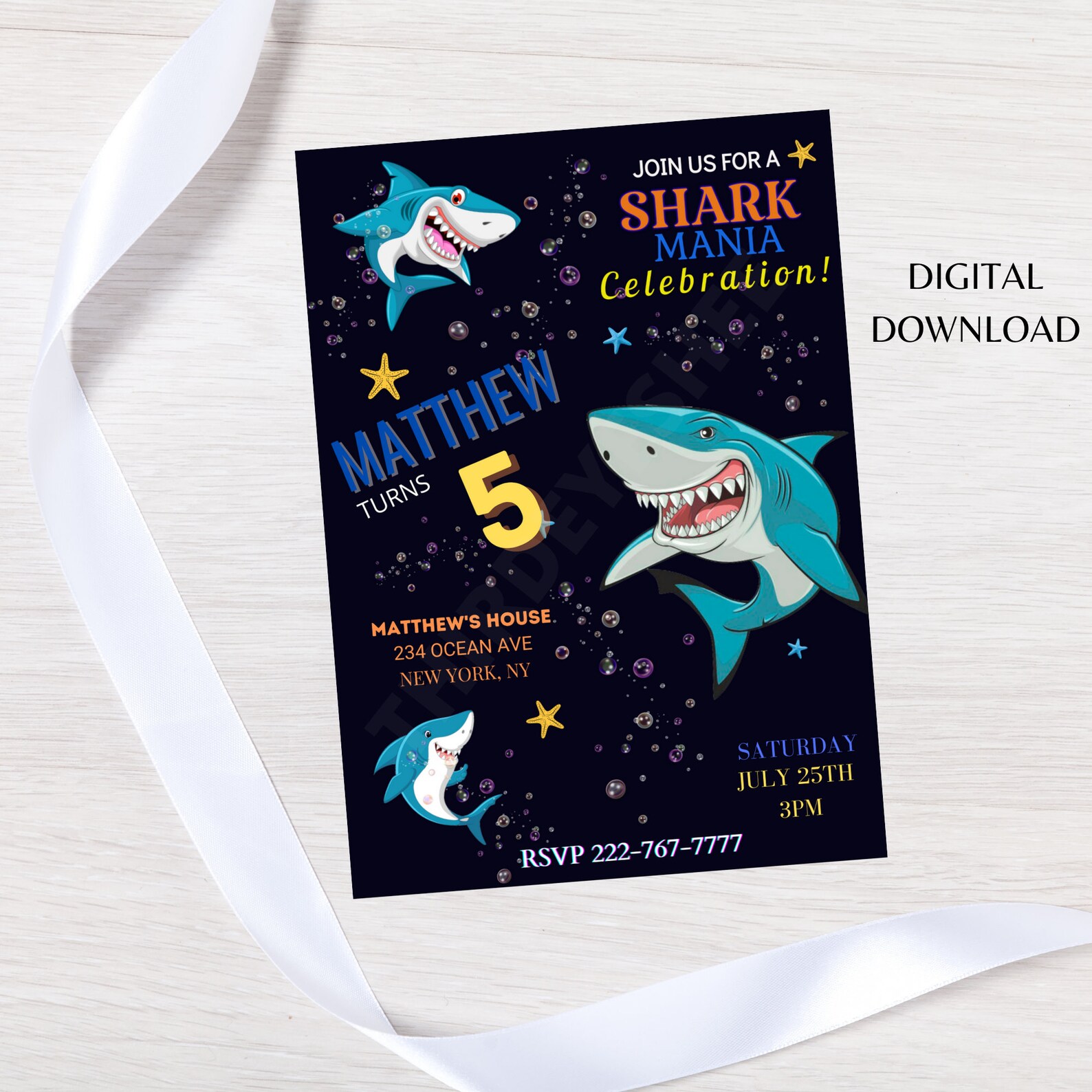 editable-shark-invitation-shark-birthday-invitation-shark-etsy