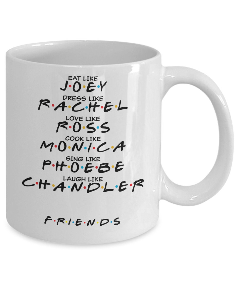 FRIENDS™, Cast Sitting in Monica's Apartment Mug, Zazzle