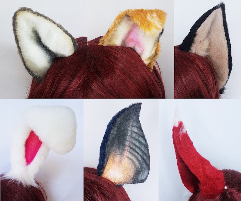 Tutorial Ebook How to DIY FUR work & EARS shows sg Ahri Etsy