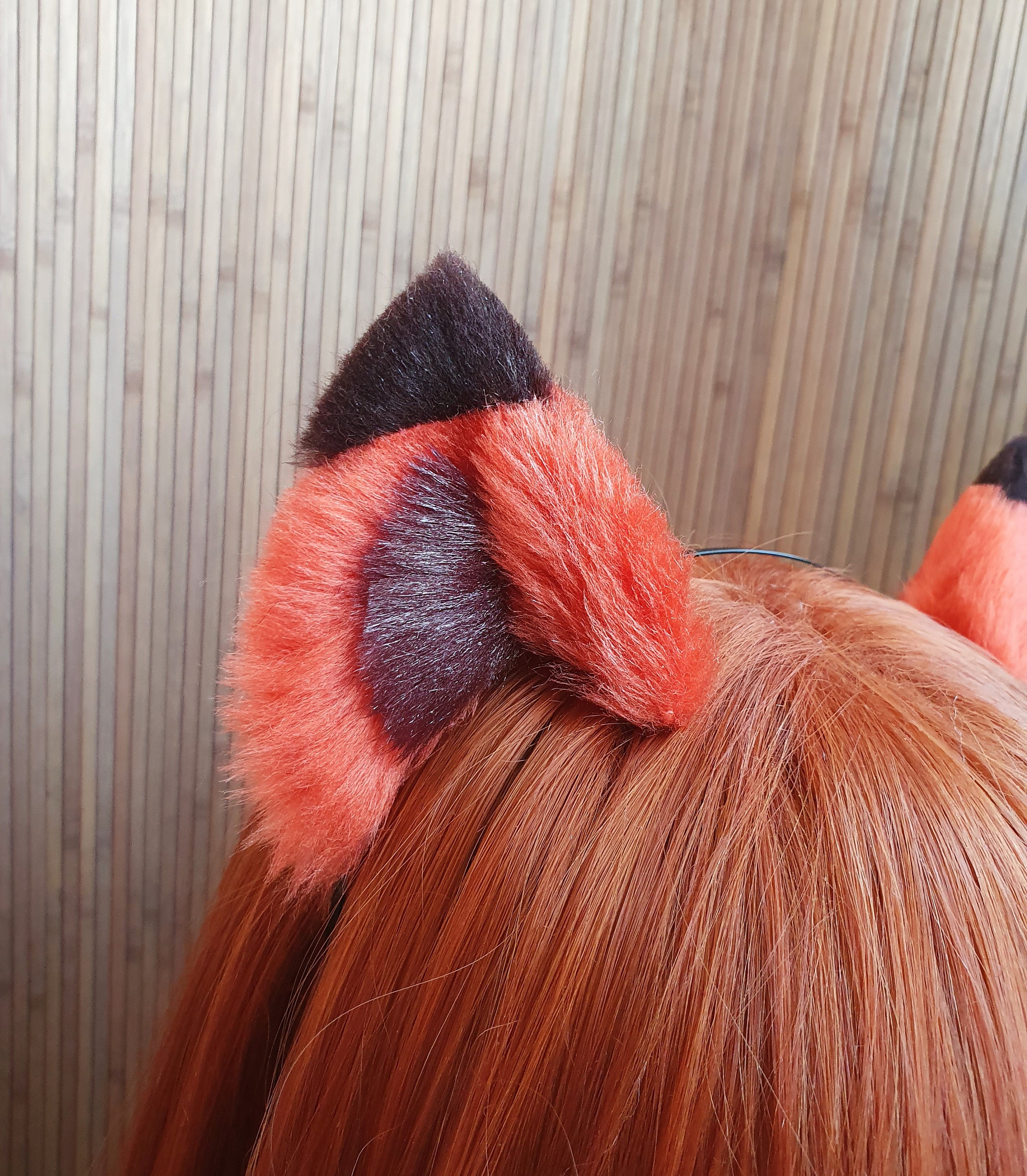 Any color CAT / DOG / FOX ears with tips for petplay foxgirl Etsy