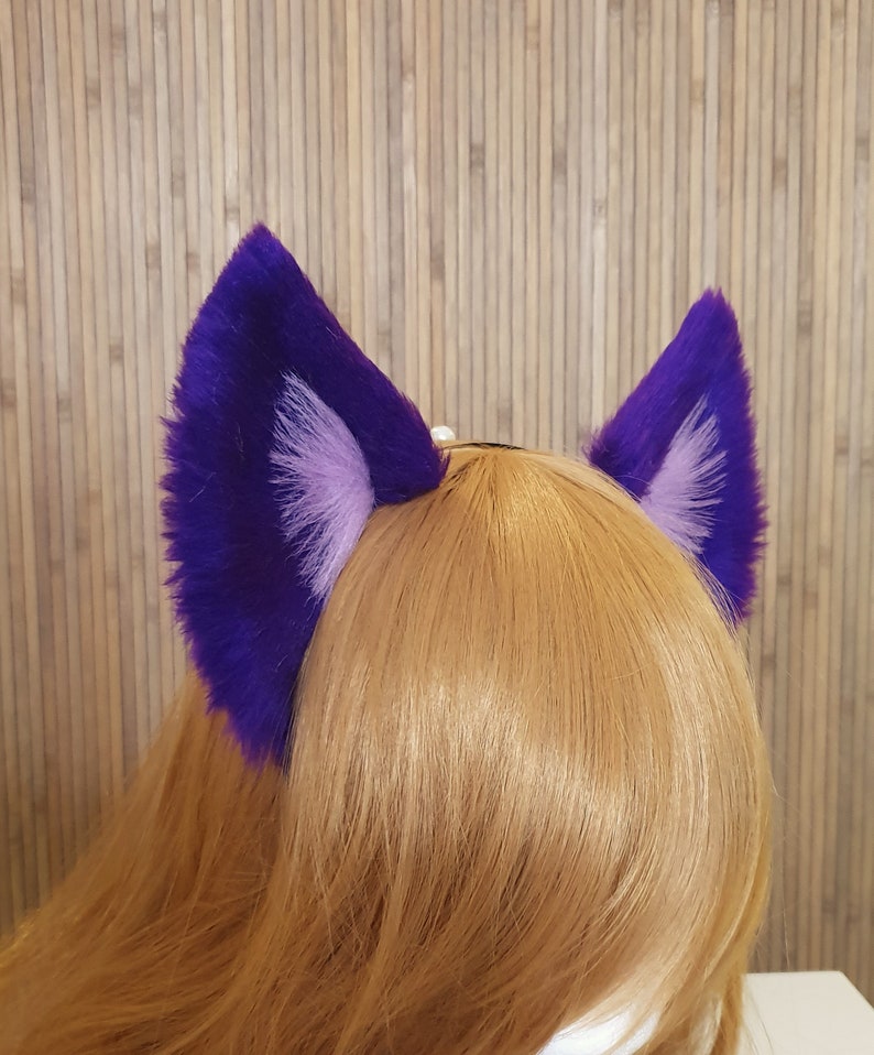 Any color CAT / DOG / FOX Ears for petplay puppyplay / Etsy