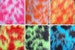 Multicolored LONG pile PLUSH - Craft faux fur PIECES and squares for cosplay / costume sewing, ears & tails, doll hair / toy / gnomes diy 