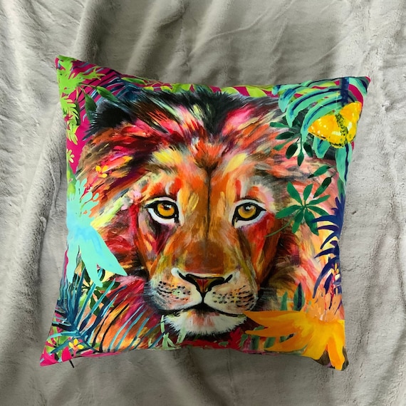 Lion pillow case cheap