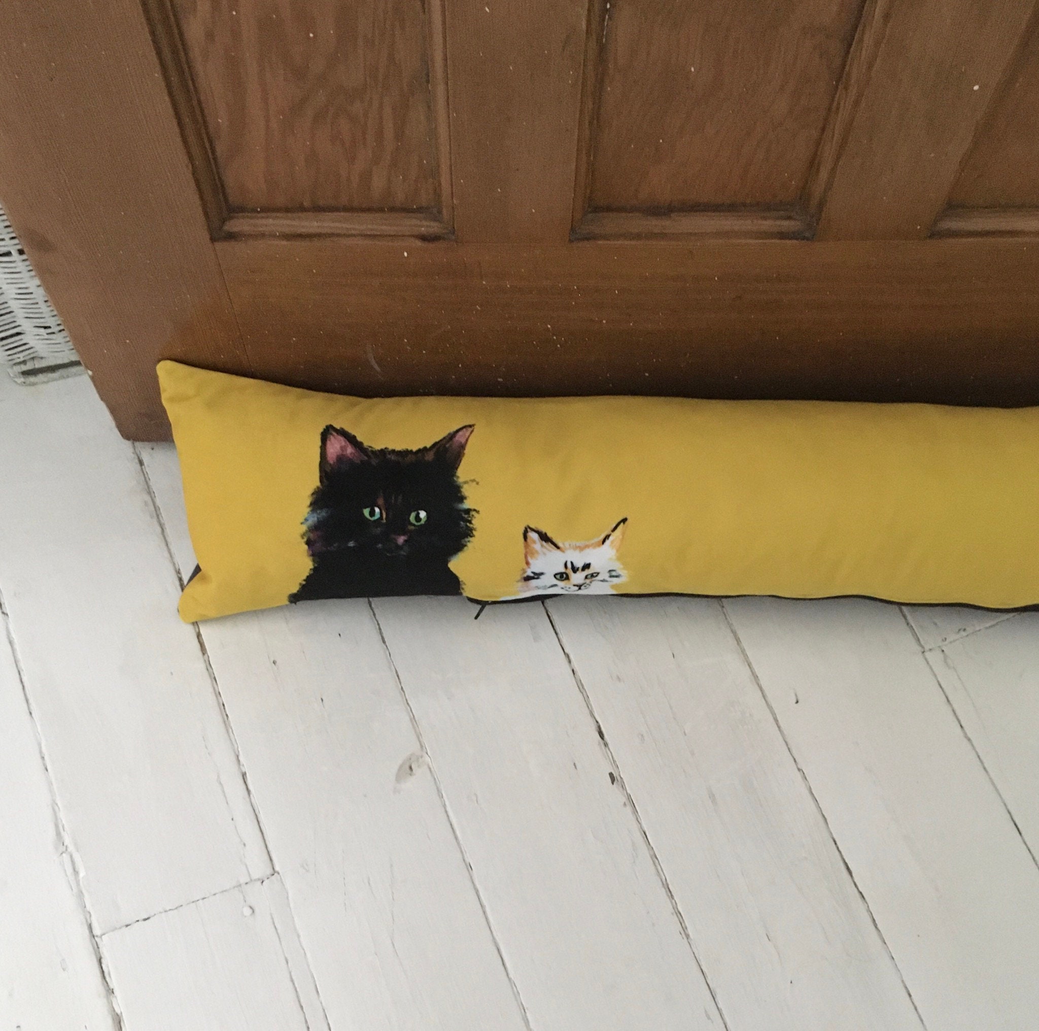 Kitten Cats draught excluder doorstops R here Etsy