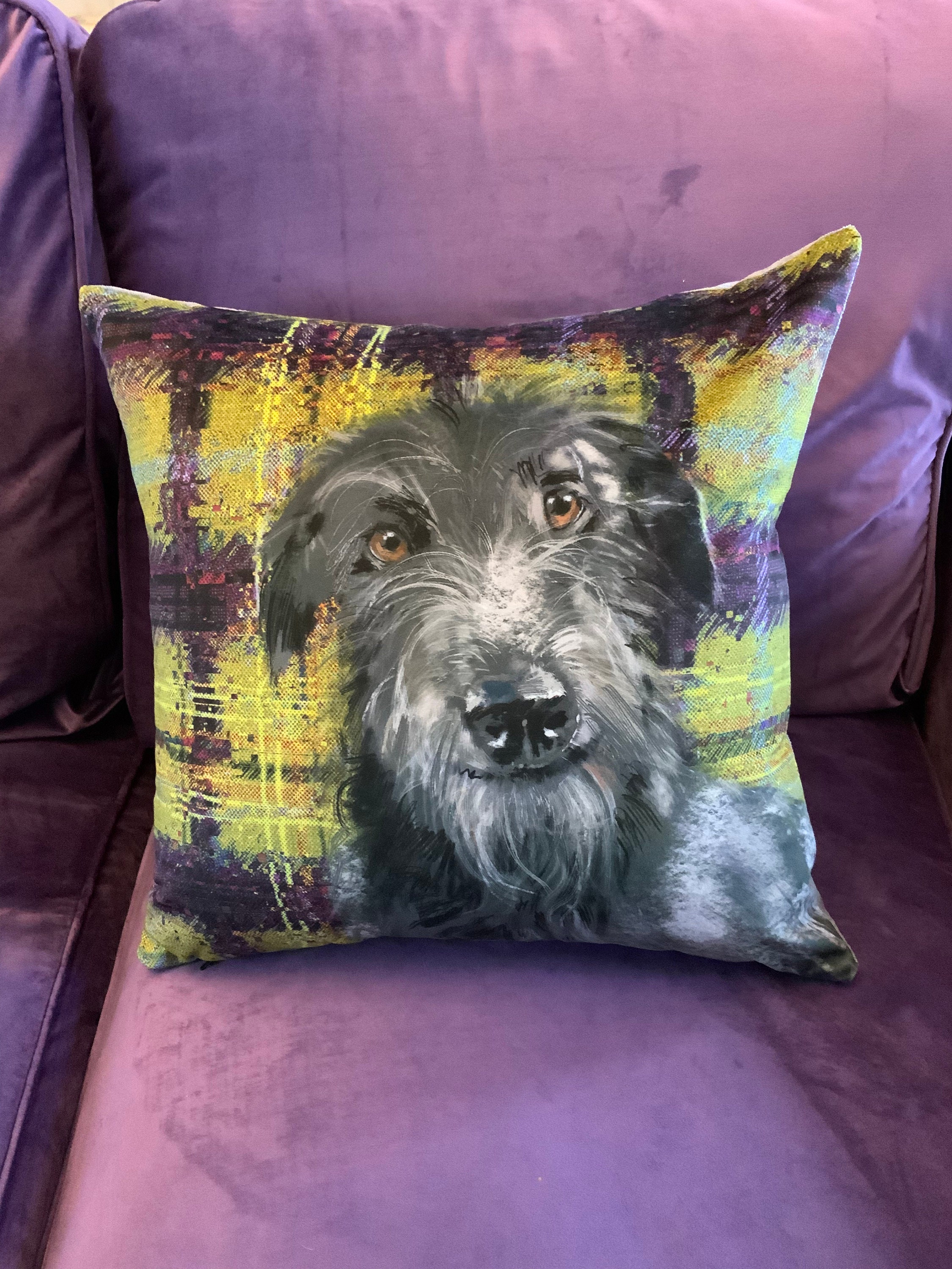 Lurcher cushion hotsell