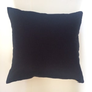 Blue Velvet Floral Cushion Cover, Country Farmhouse Decor bild 5