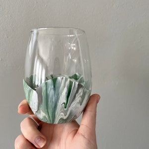 Hand-Dipped Wine Glass