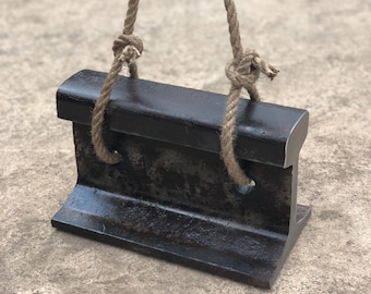 The reclaimed railway double doorstop