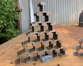 Reclaimed railway mini paper weight ornament
