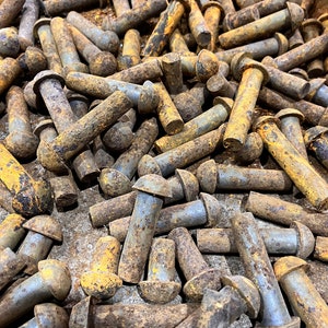 Corten Steel Plant Pots Reclaimed Rivets - Etsy