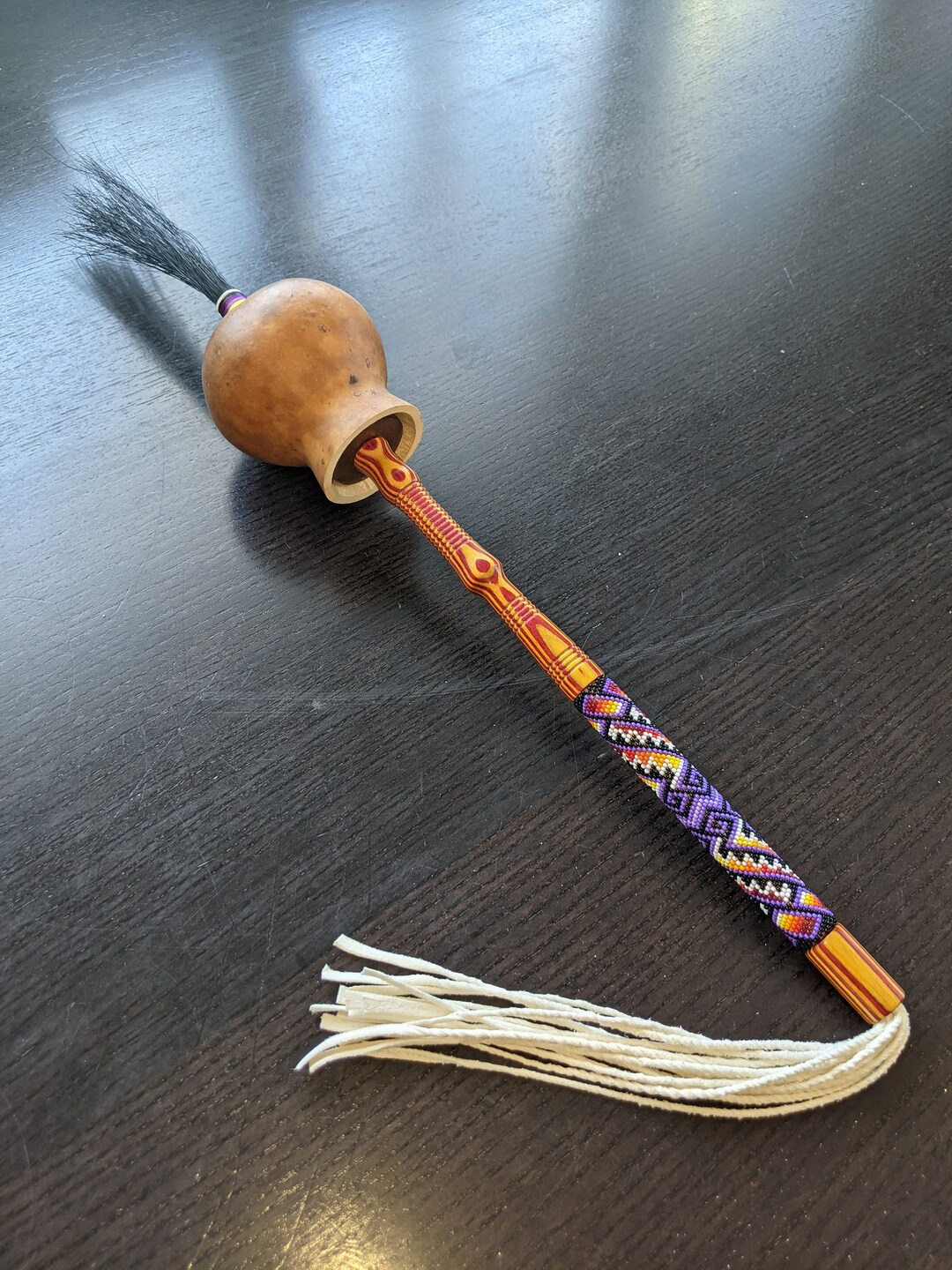 Peyote Gourd Rattle 06 Etsy