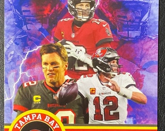 Gold Tom Brady Card - Etsy