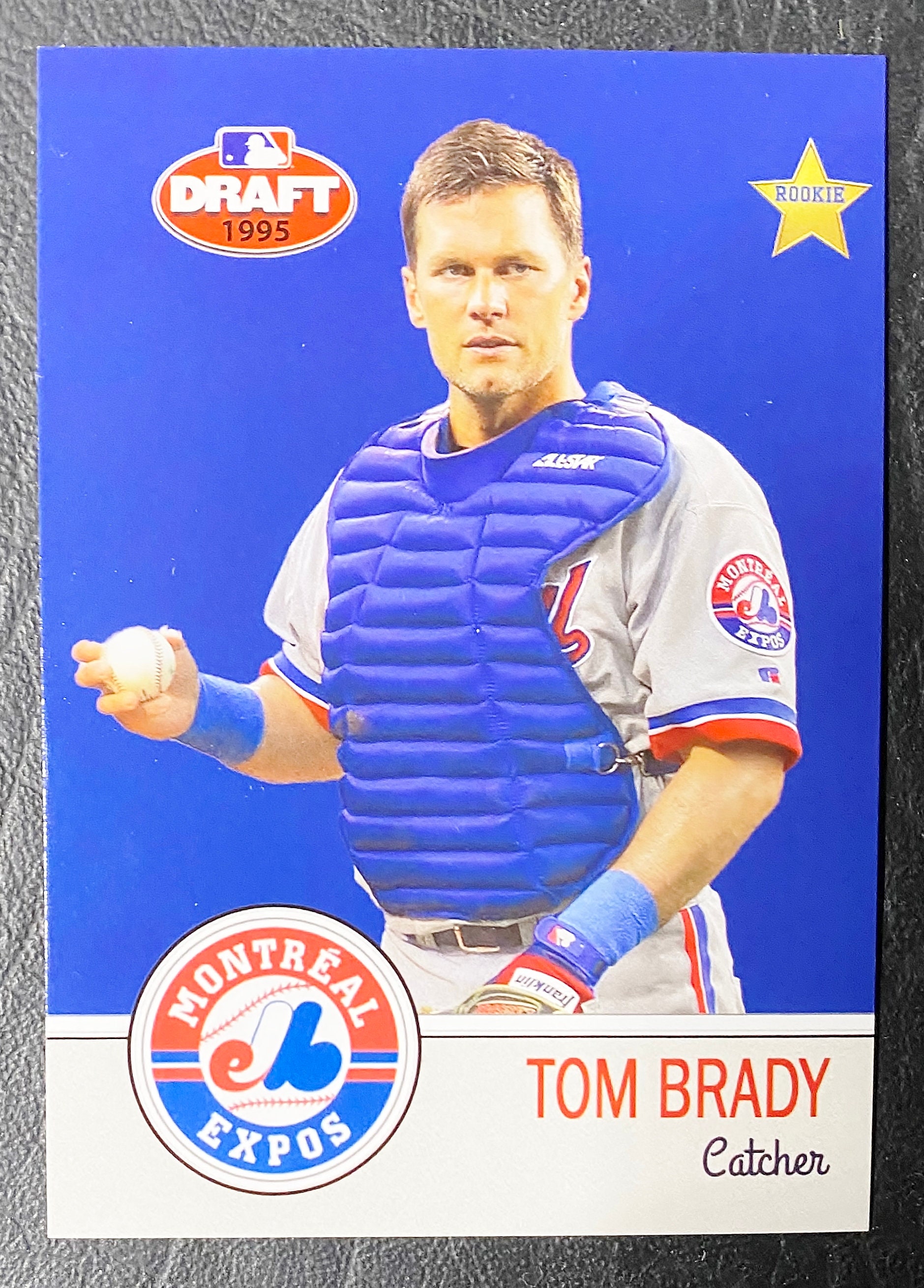 VERY RARE Tom Brady 12 Montreal Expos Mens Large Baseball Jersey White   eBay