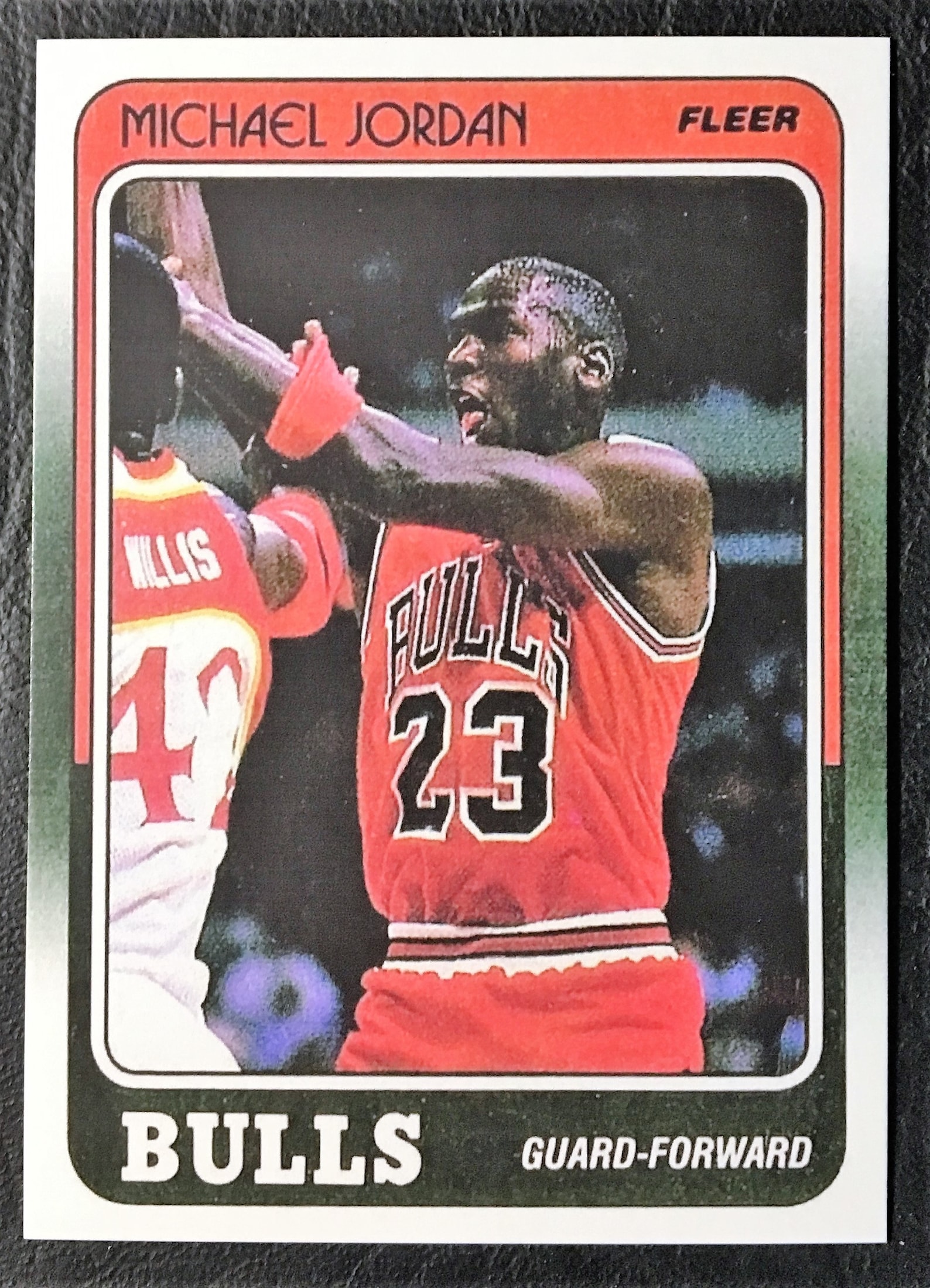 1988 fleer michael jordan reprint