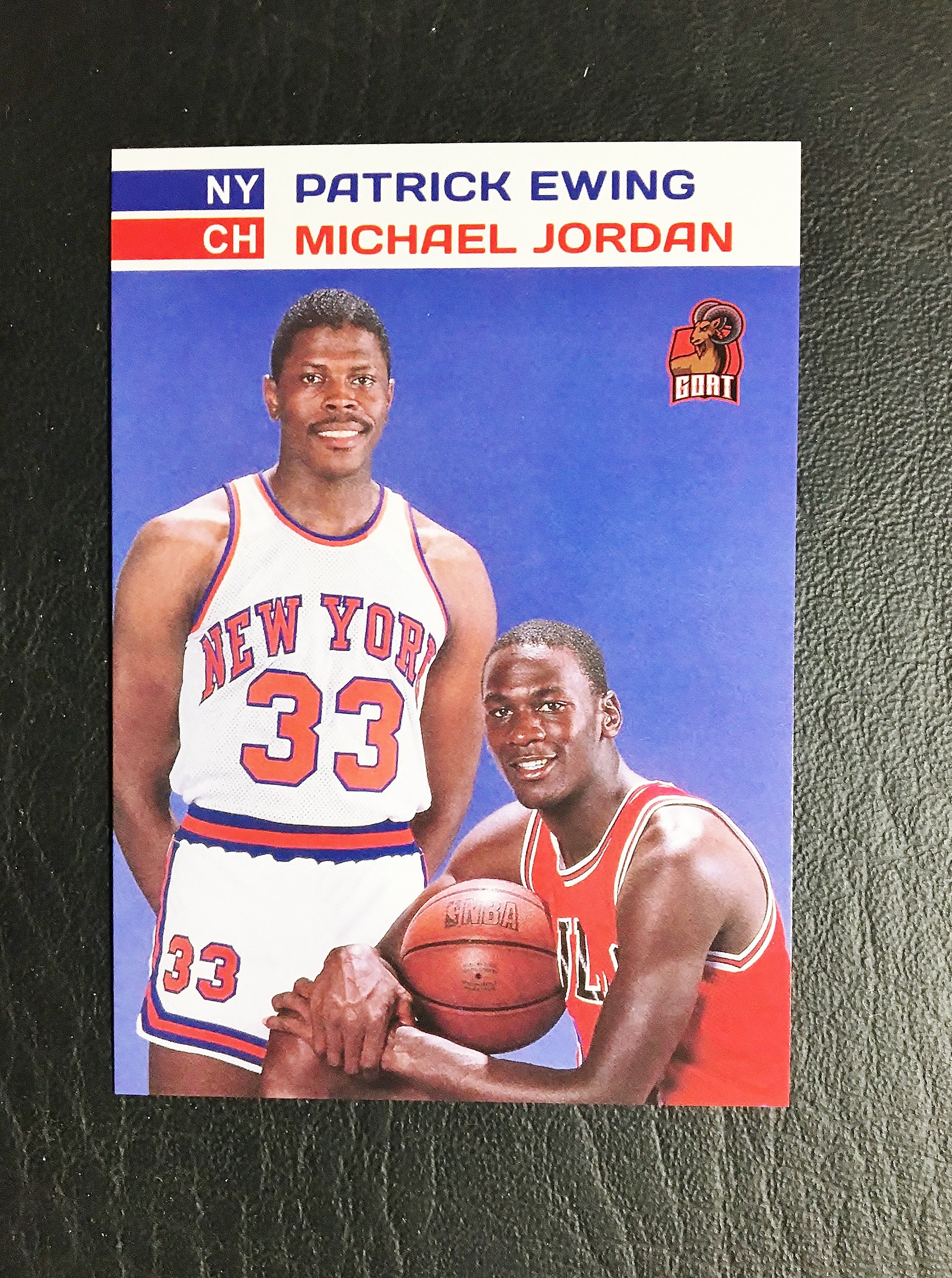 Michael Jordan Patrick Ewing Greatest of All Time - Etsy