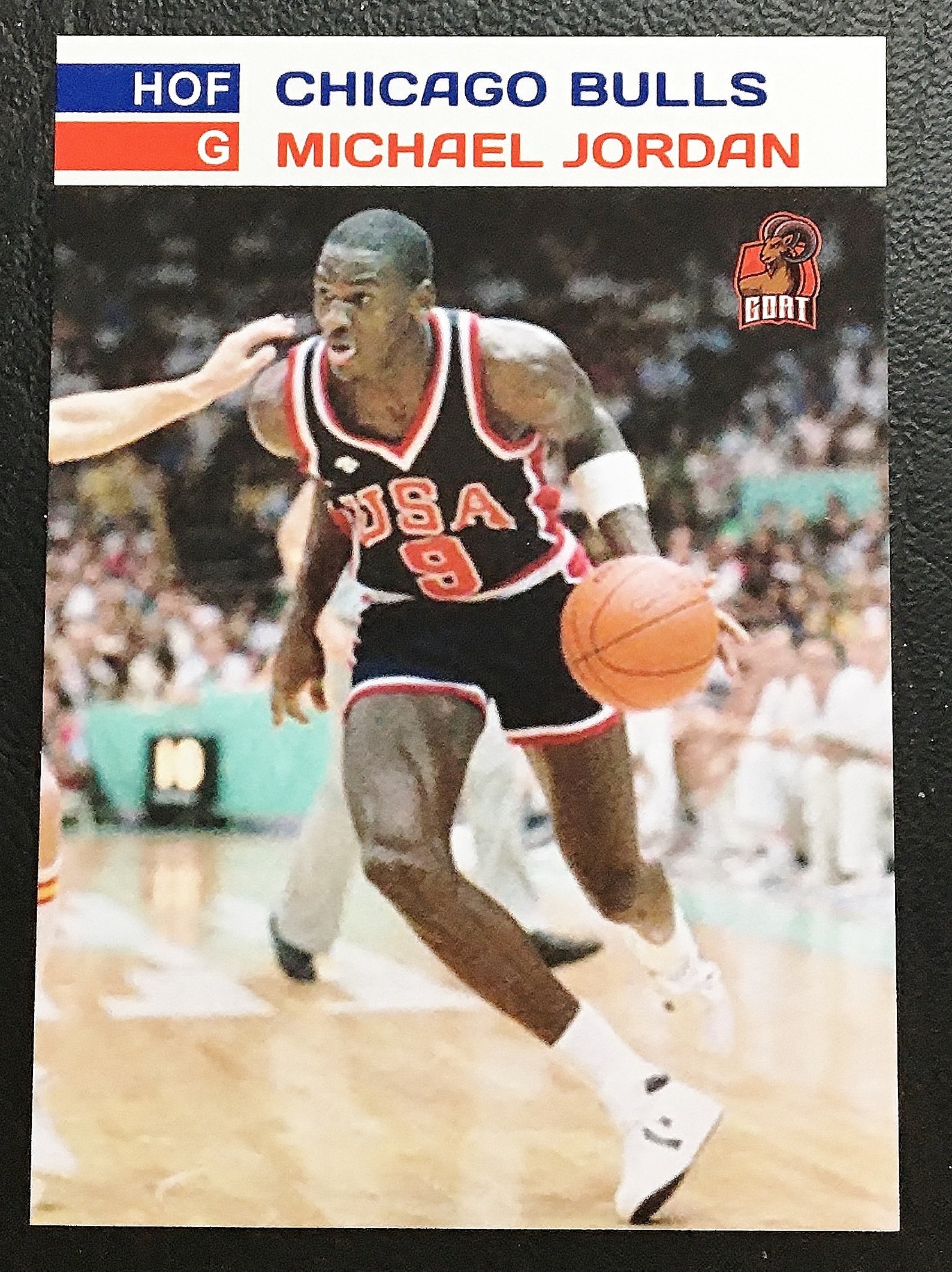 michael jordan usa basketball card