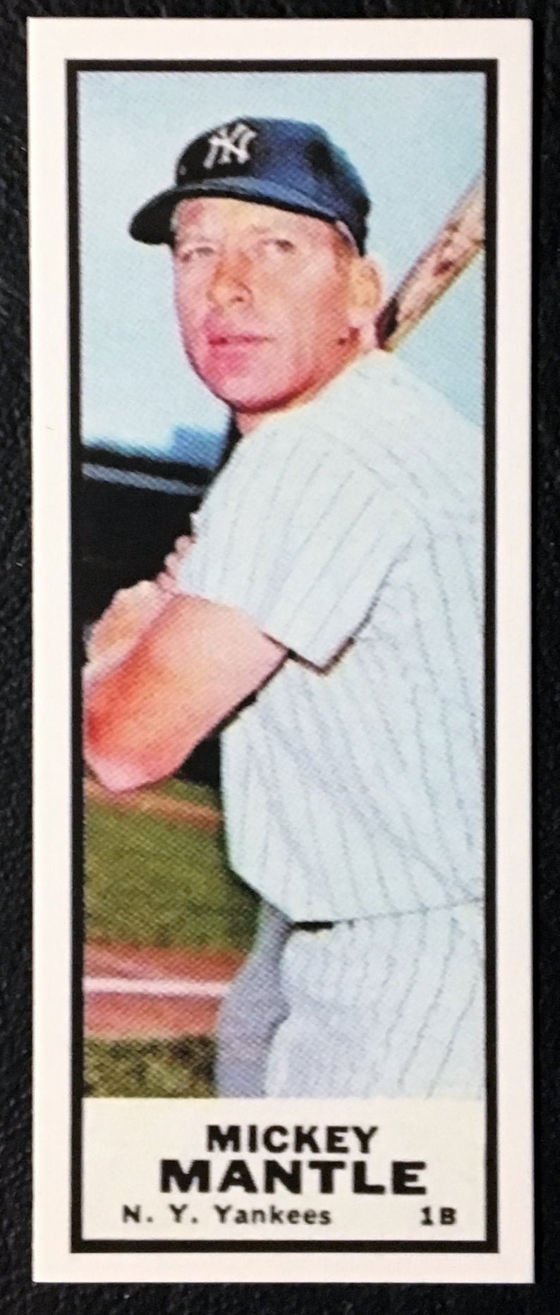 1968 Bazooka Mickey Mantle Reprint - Mint Condition - New York Y 1968 Bazooka Mickey Mantle Reprint - Mint Condition - New York Y