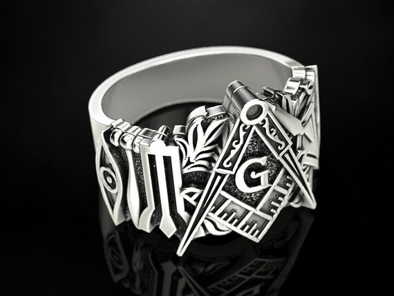 Red Lantern sterling silver band michaelmjdesigns