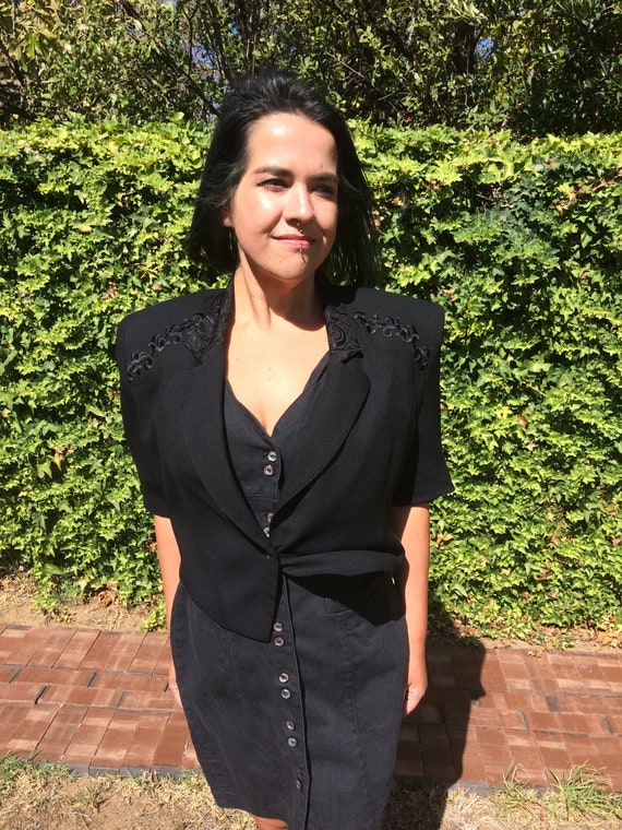 Vintage Nicole Earth Bolero Jacket