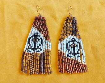 Earrings Odonny in Brown