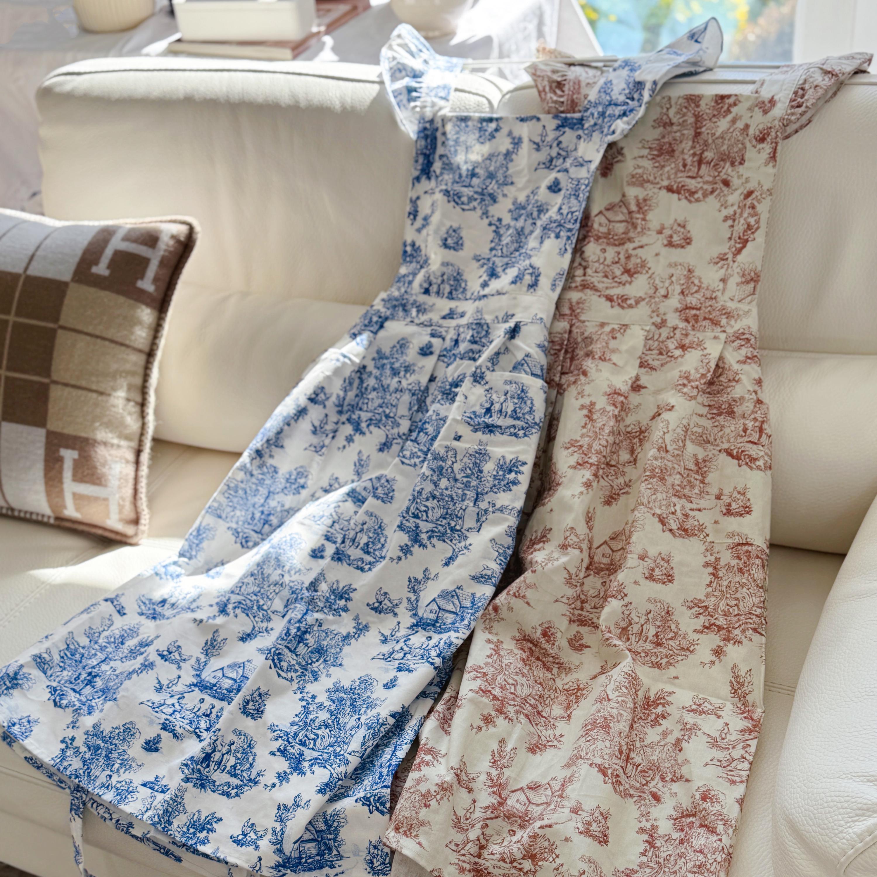 Toile Dress - Etsy