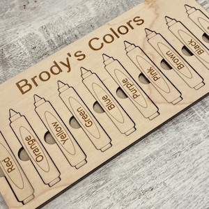 Crayon Puzzle, SVG File