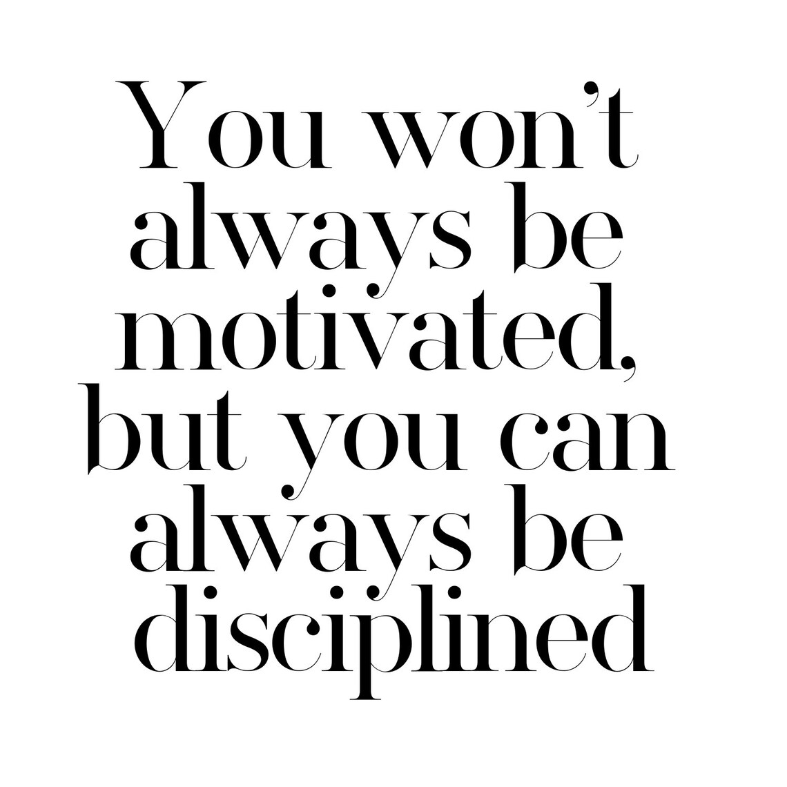 Printable Quote. You Won't Always Be Motivated but You - Etsy 日本
