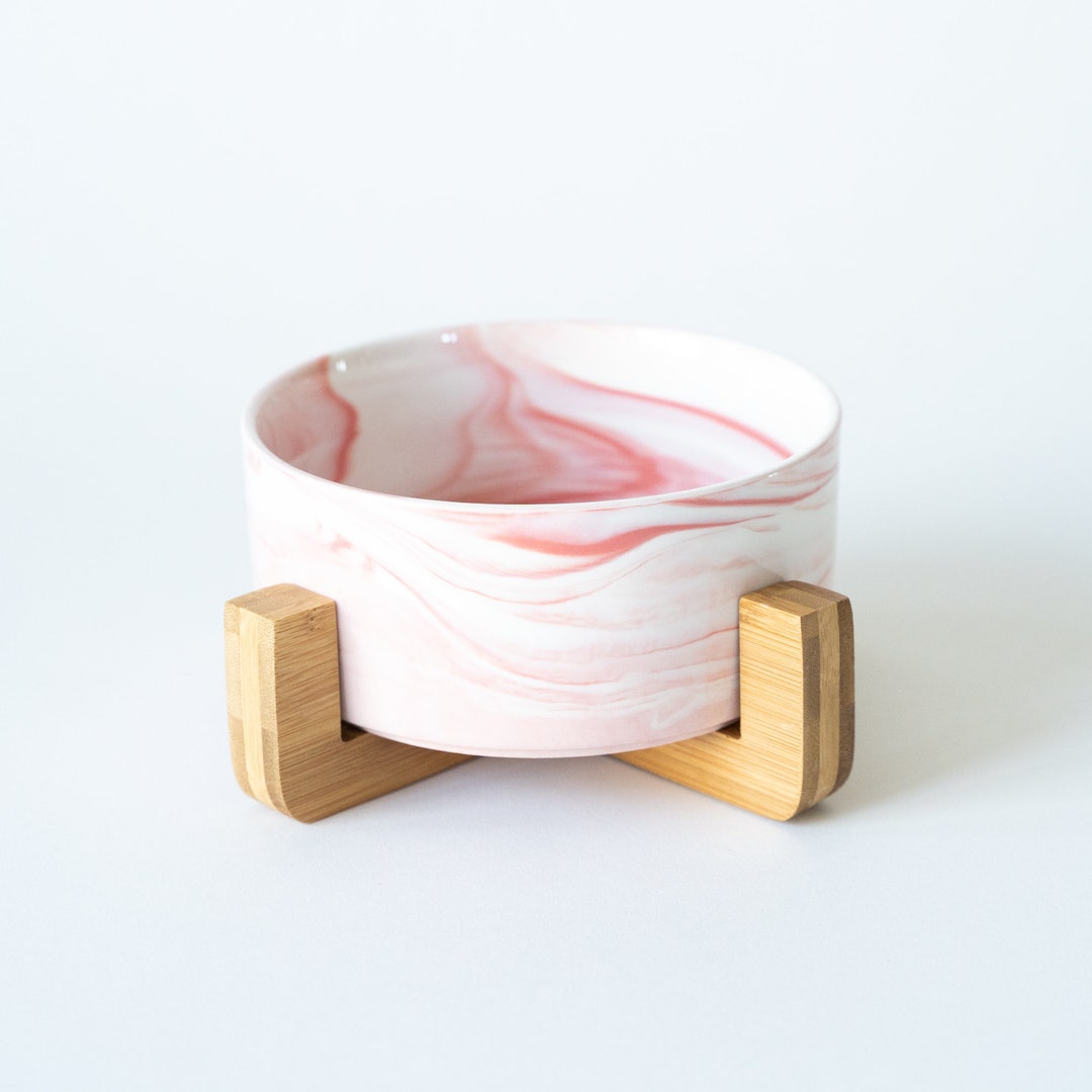 Midcentury Modern Dog Bowl, Modern Dog Bowl, Ceramic Dog Bowl, Ceramic