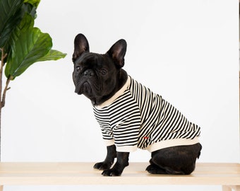 Striped T-Shirt for French Bulldogs