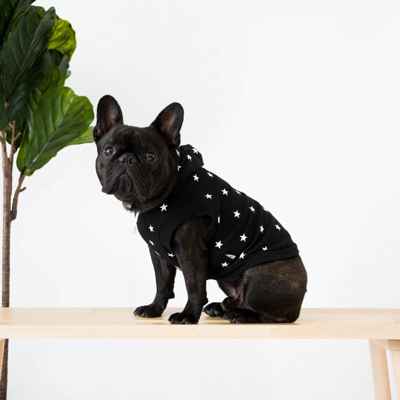 Printed Hoodie for French Bulldogs